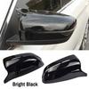 Pair Mirror Cap Cover For BMW G20 G30 G31 G32 G11 G12 3/5/6/7 Series Gloss Black