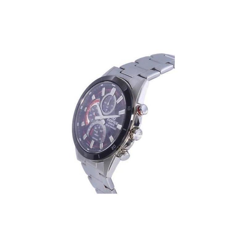 

CASIO EDIFICE series waterproof sports watch solar Quartz Steel Strap men s watch black dial EFS-S610DB-1AV чорний