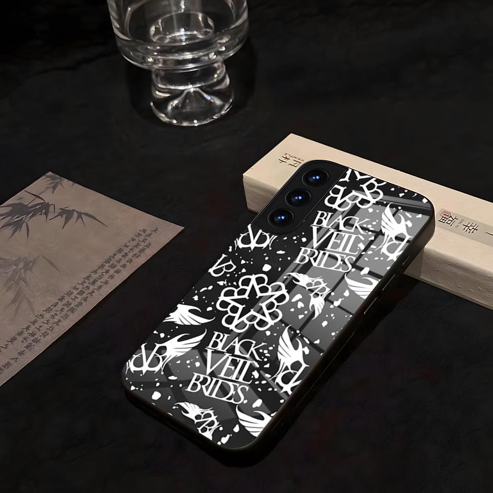 

Черный Чехол Для Телефона Black Veil Brides Для Samsung S 25 26 24 23 22 21 Ultra 10 Plus A16 Pro Fe 20 Note 34 S30 Стекло Ударопрочный Samsung s23ultra