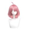 Cartoon Character Cosplay Hair Extensions Synthetic Wigs Breathable Head Cover Pink Performance Dress Up Wig Hat for Women