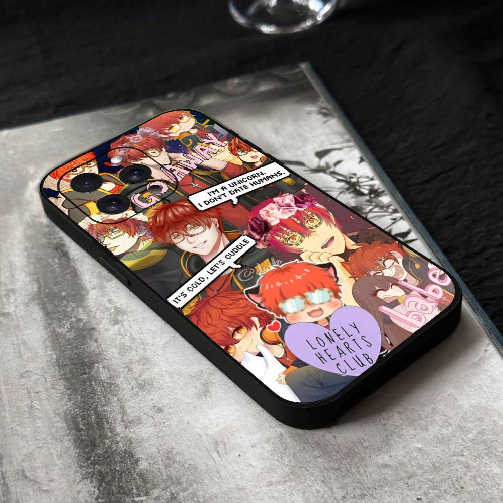 Mystic Messenger Phone Case Silicone Soft For IPhone 17 Air 16 15 14 13 12 11 Plus Pro Max Plus