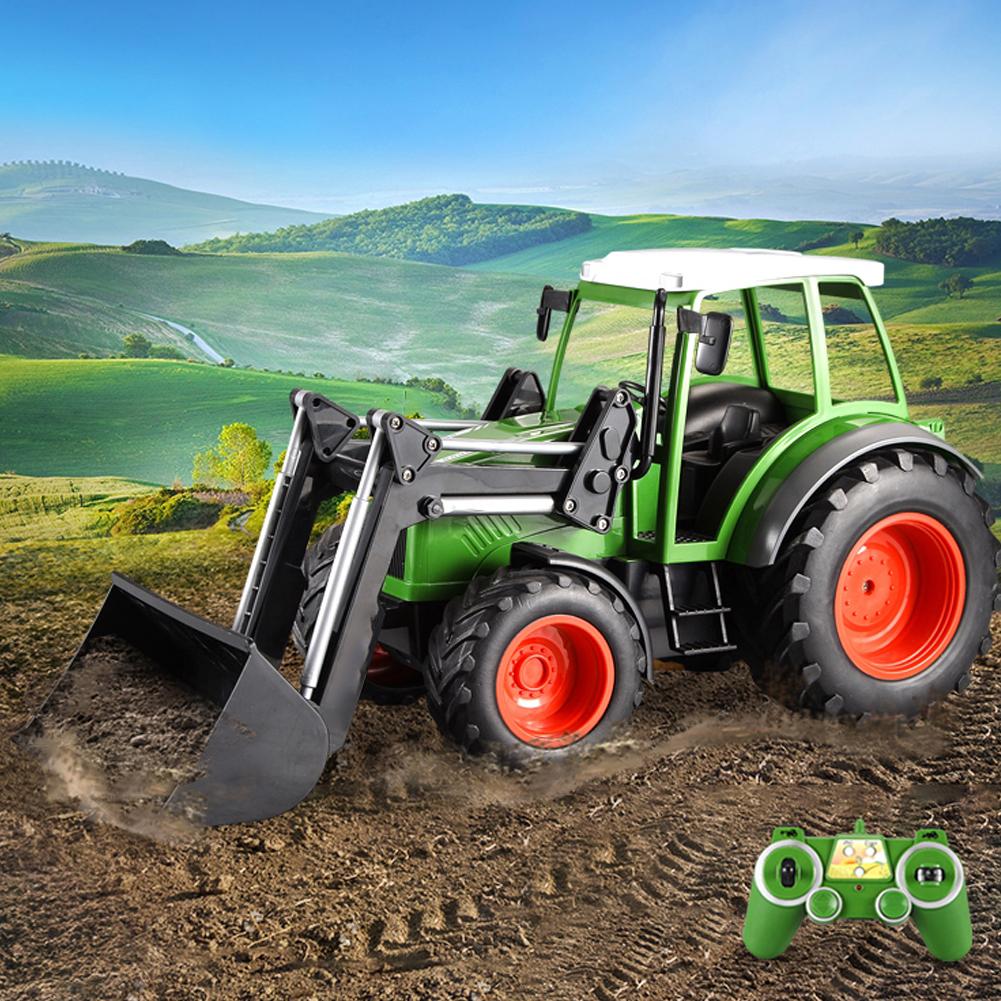E356003 116 Agricultural Vehicle Toy Remote Control 2.4G Agricultural Car Model Toy