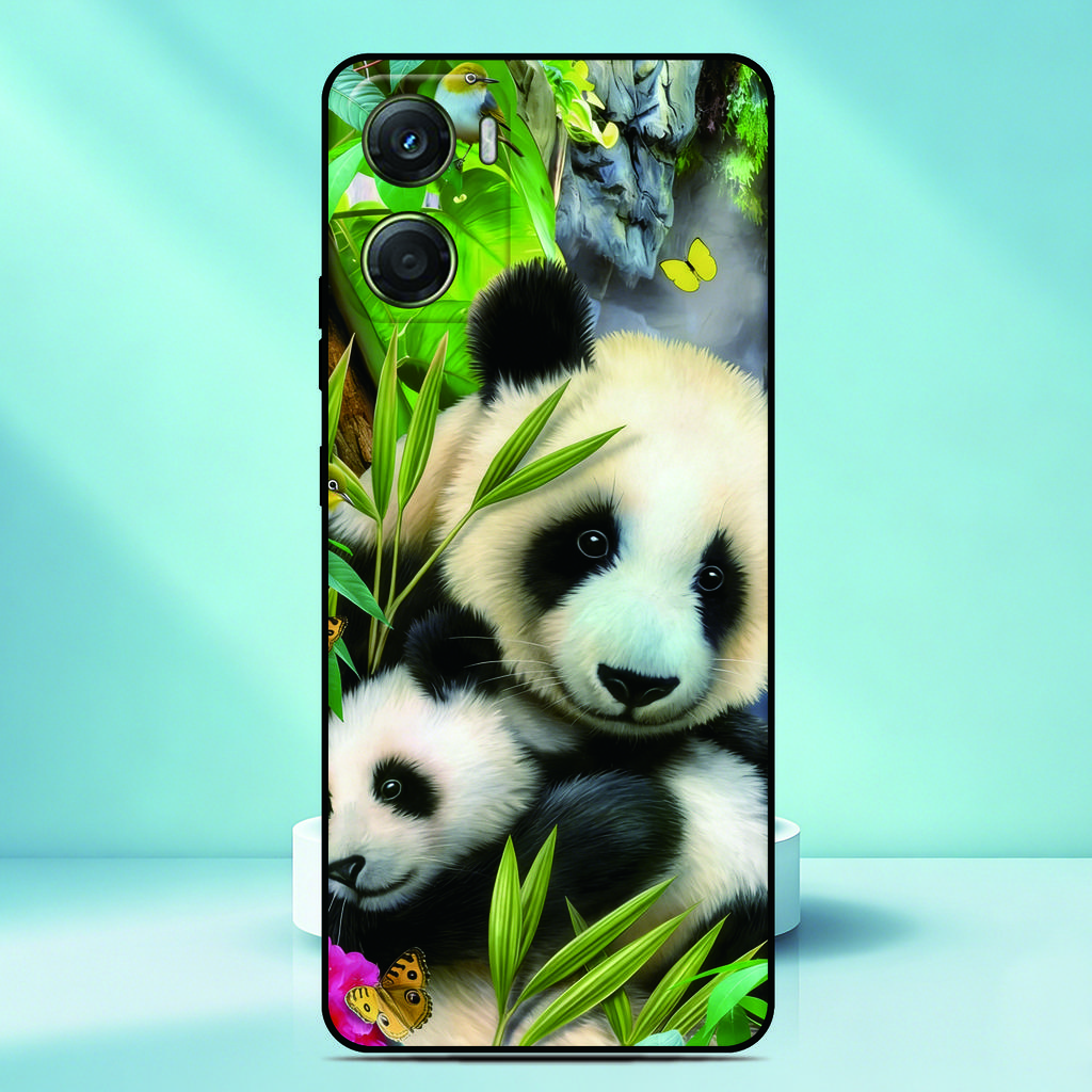 Panda Cute Phone Case For UMIDIGI G9 G9A G9C G9X G5 G6 G2 G1 A9 A11s A11 A13 Pro Max Bison GT GT2 X20 Custom Picture Cover