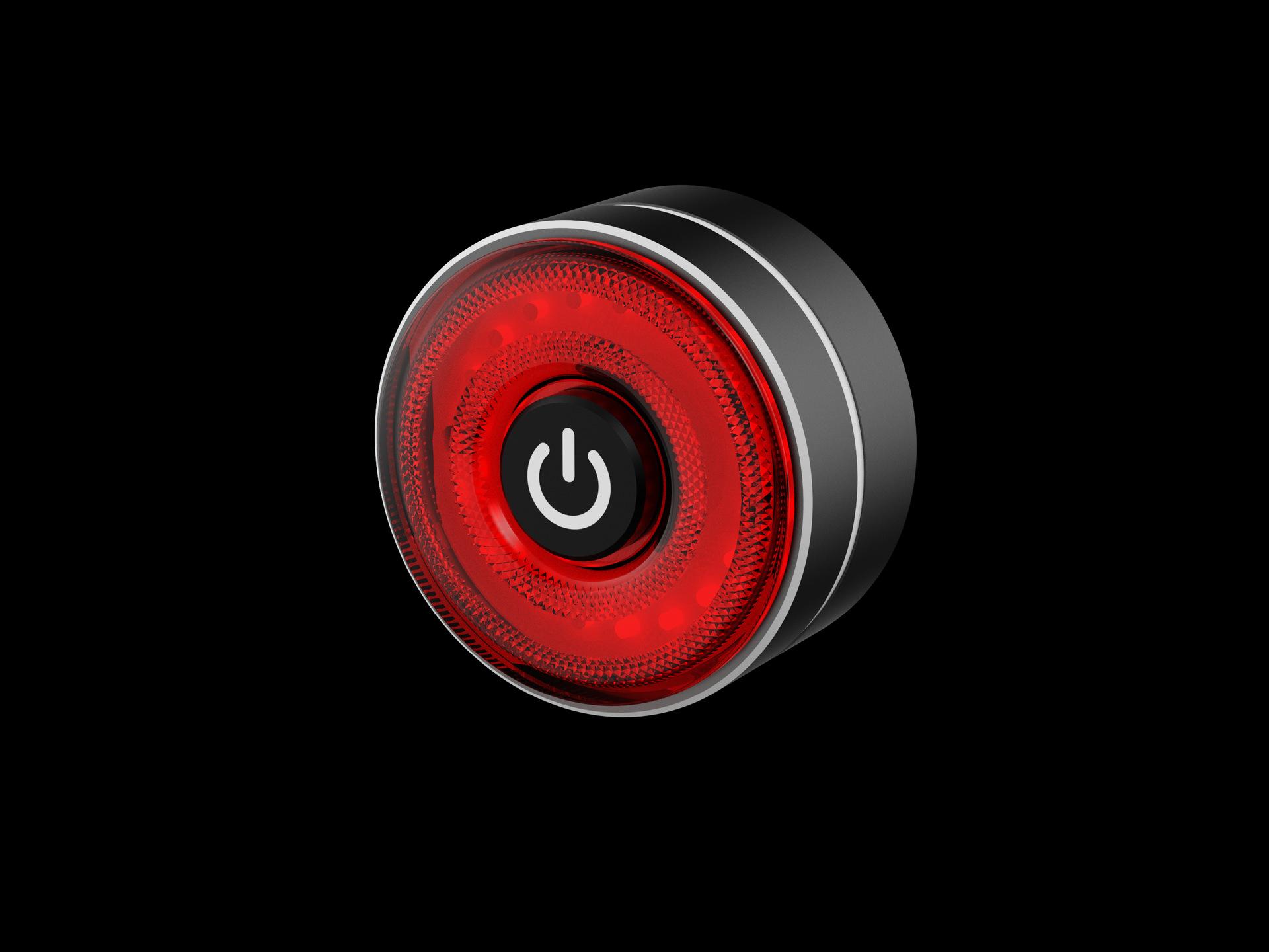 

MANGELEYES new bicycle tail light safety warning light riding light red safety light mountain bike tail light чёрный