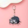 1/19Pcs Game Cartoon Danganronpa Acrylic Keychain Cute Backpack Pendant Funny Bag Charms Accessories Decoration Holiday Gifts