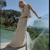 Cotton And Linen Sleeveless Tie-Strap Shirt Long Dress Set