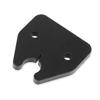 New Black Sun Visor Clip Retaining Set with Screws For Dodge Ram 1500 2019-2022