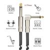 6.35mm Audio Cables TRS 1/4 Inch 6.5mm Audio Cable for Electric Guitar Bass 1.5m 3m Gold Plated Shielded Low Noice Jack Cable