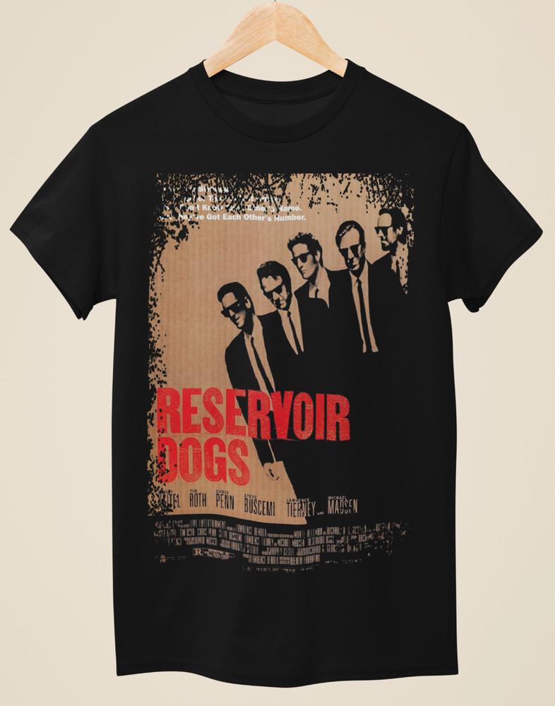 Reservoir Dogs - Movie Poster Inspired Unisex Black T-Shirt Unisex T-Shirt L