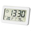 62KD Modern Desk Clock with Thermometers and Hygrometer Meter Functions