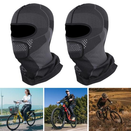 

Зимняя велосипедная защита для лица, ветрозащитная, термостойкая, дышащая, для мужчин и женщин, для активного отдыха, для лыж, мотоцикла, шейный платок, балаклава, шарф, защитная маска для лица чёрный