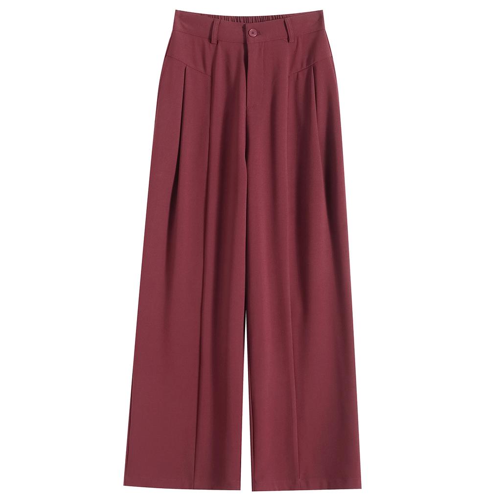 Stylish and Comfortable Women's Wide Leg Suit Pants, Perfect for Any Occasions In Autumn