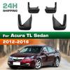 4 STÜCKE Auto Schmutzfänger Spritzschutz Kotflügel Auto Schmutzfänger Kompatibel mit Acura TL Limousine 2012 2013 2014 2015 2016