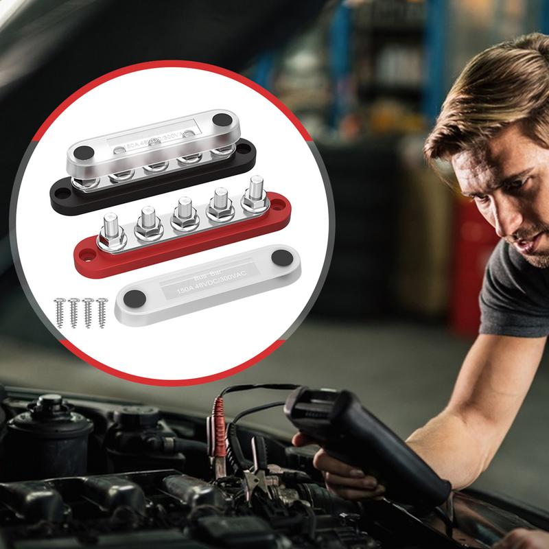 Marine Distribution Block Battery Distribution Block Bus Bar Terminal Block Junction Block Power Distribution Battery Bus Bar