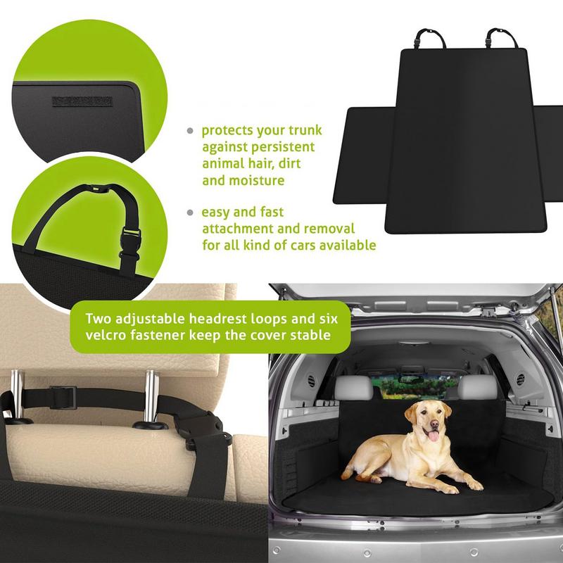 Pet Trunk Liner SUV Vehicle Back Trunk Liner Waterproof Non-Slip Back Seat Trunk Pet Mat Dog Blanket Pad For Luggage Mat Outdoor