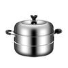 Sule 304 Stainless Steel 34cm Double-Layer Steamer Pot