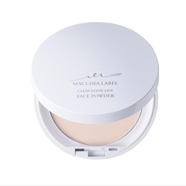MACCHIA LABEL Medicinal Clear Esthetic Face Powder with case and puff Clear