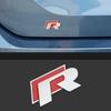 YKPSC1 VW 2026 Hot 3D Car Badge Decal Grill Side Rear Trunk Emblem Sticker for Volkswagen Rline R Logo Polo Passat B5 B6 B7 Golf Jetta