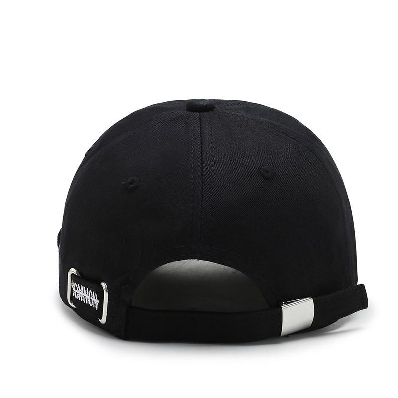 Spring new hip-hop baseball cap cotton side embroidered letters casual peaked cap outdoor sun hat
