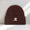 Autumn and Winter Warm Hats for Female Stars with The Same Letters Knitted Hats for Students and Couples Pullover Cold Hats Woolen Hats for Men