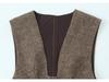 European Style Mid-Length V-Neck Dress for Women - Autumn 2025 Collection