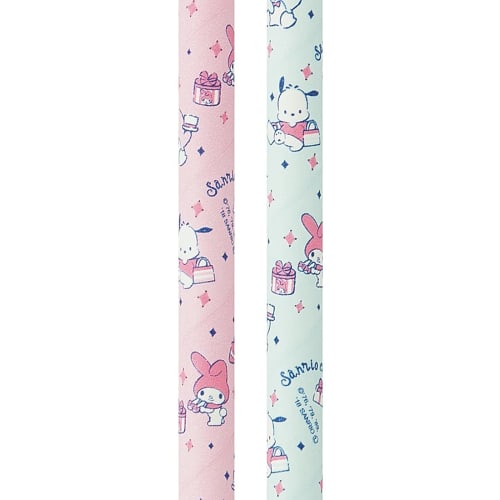 Skater Paper Straws, Sanrio Characters, 20-Pack, 8mm Diameter X 21cm Length, PST2
