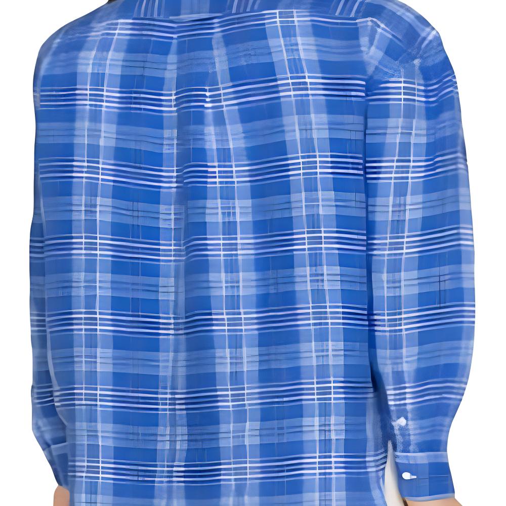 Polo Ralph Lauren SS23 Plaid Color Block Long Sleeve Shirt Women Shirts Blue 211892369-002