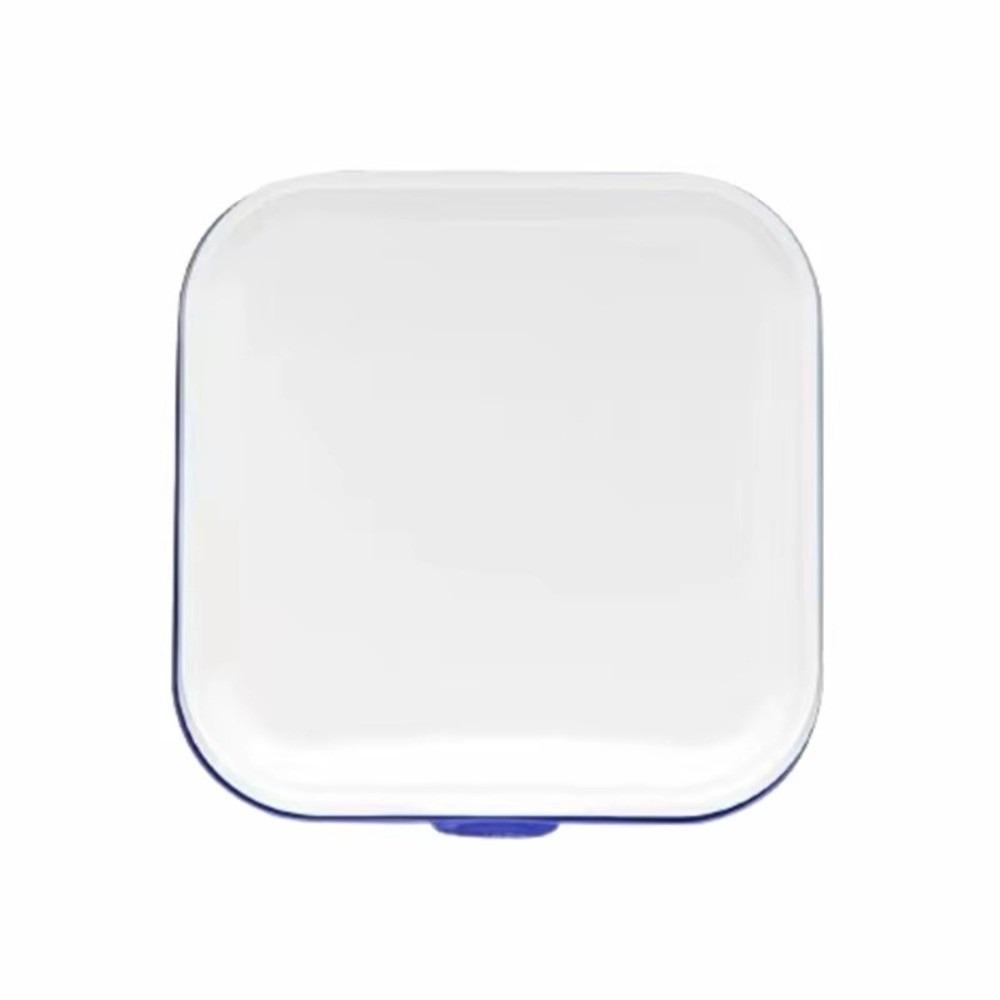 Portable Hearing Aid Storage Box Anti-drop Waterproof Protective Case Easy Carrying Hearing Aid Protective Cover белый
