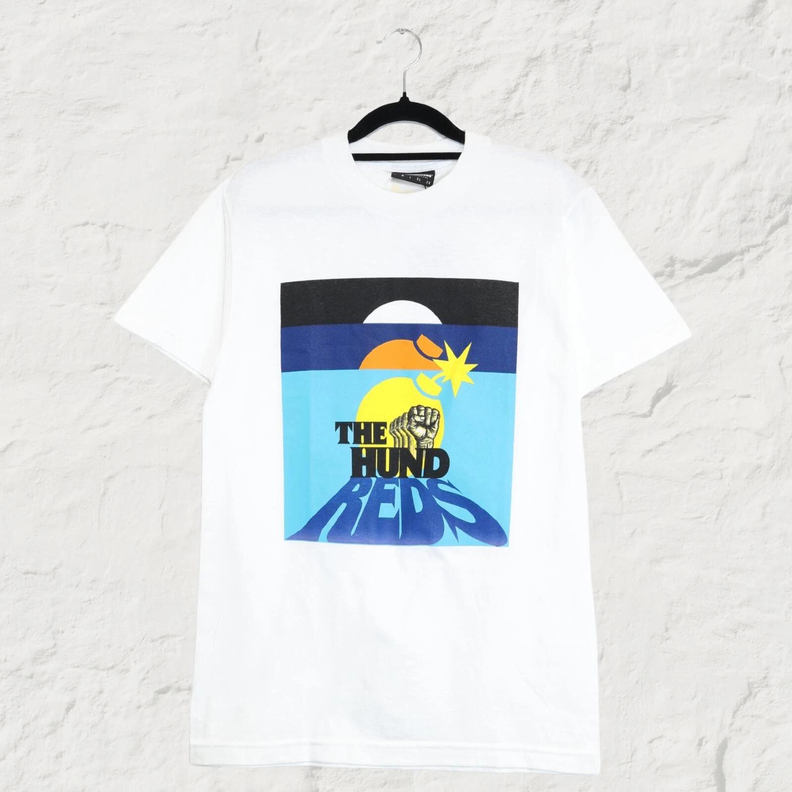 The Hundreds Power Adam Bomb Tee White Graphic Streetwear T-Shirt S L