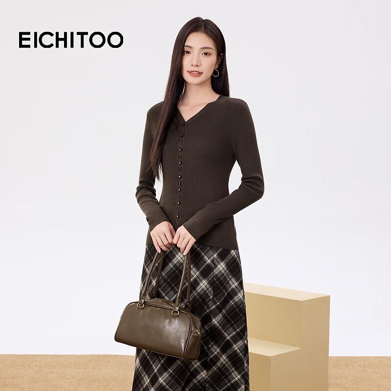 EICHITOO Women s Classic Long Sleeve Knit Top M