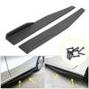 Bruce Shark 86cm Universal Car Side Bumper Lip Strip Splitter Universal Carbon Fiber & (Bruce Shark) 2-Piece Skirt/Rear Anti-Scratch Extensions,