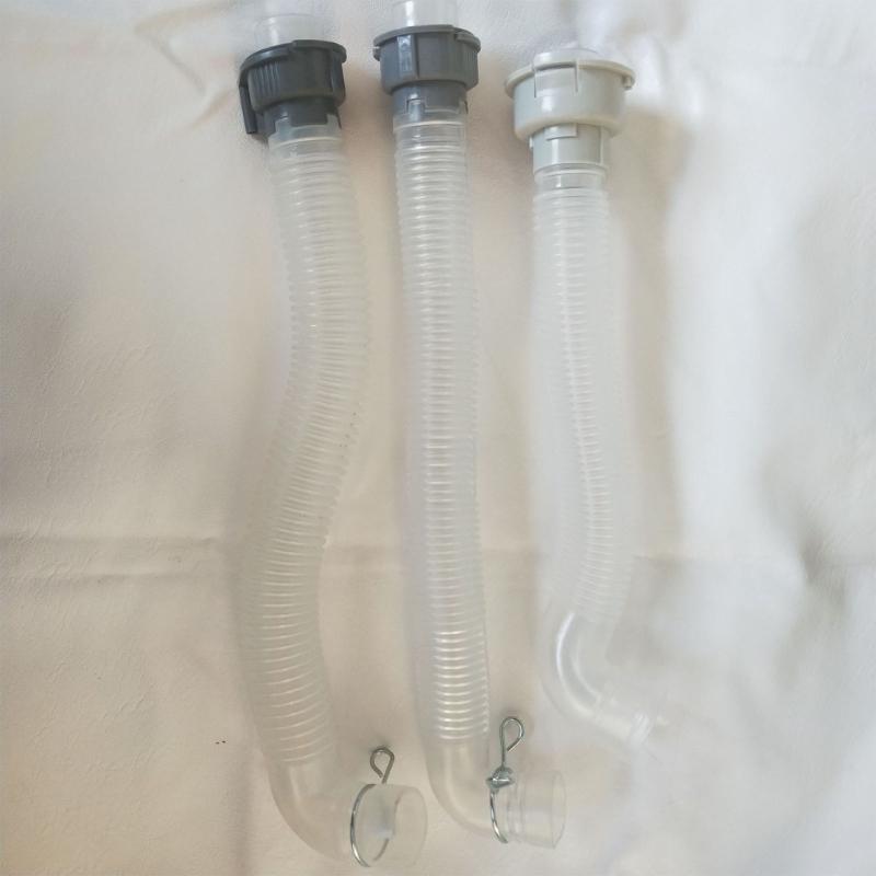 High Flow Plastic Drainage Hose for Top Load Front Load Washers Universal Fit Corrosion Resistant Quick Connect System