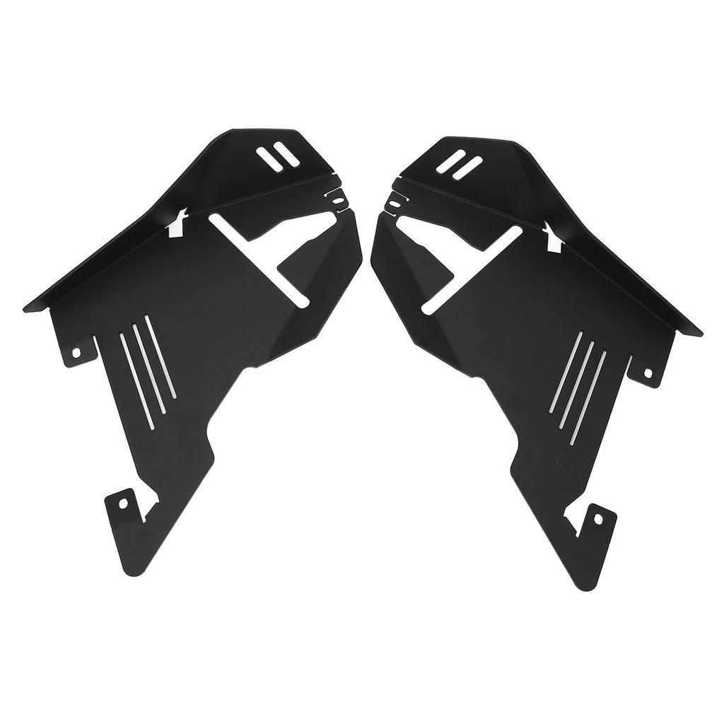 1 Pair Aluminum Front Splash Guard Protectors 219400863 Black A Arm Protectors for Ryker 600 900 Rally Sport