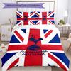 Tottenham Hotspur F.C Design Printed Pattern Duvet Cover Set – Includes 1 Duvet Cover and 2 Matching Pillowcases Bedroom Decor Christmas Gifts