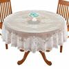 White Tablecloth Lace Rectangle/Round Table Cloth Cover Wedding Banquet