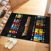 Numberblocks Personalized Name Floor Mat Design for Hallway Living Rooms Foyer Dining Room Antislip Carpet Anime Office Decor Best for Christmas