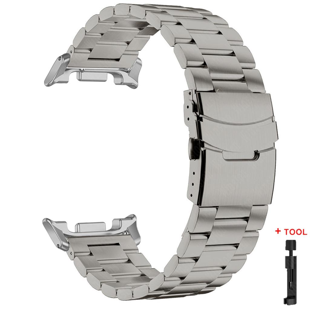 Luxury Titanium Alloy Metal Strap for Samsung Galaxy Watch 8 40mm 44mm 8 Classic Galaxy Watch Ultra 2025 47mm Strap Watchband