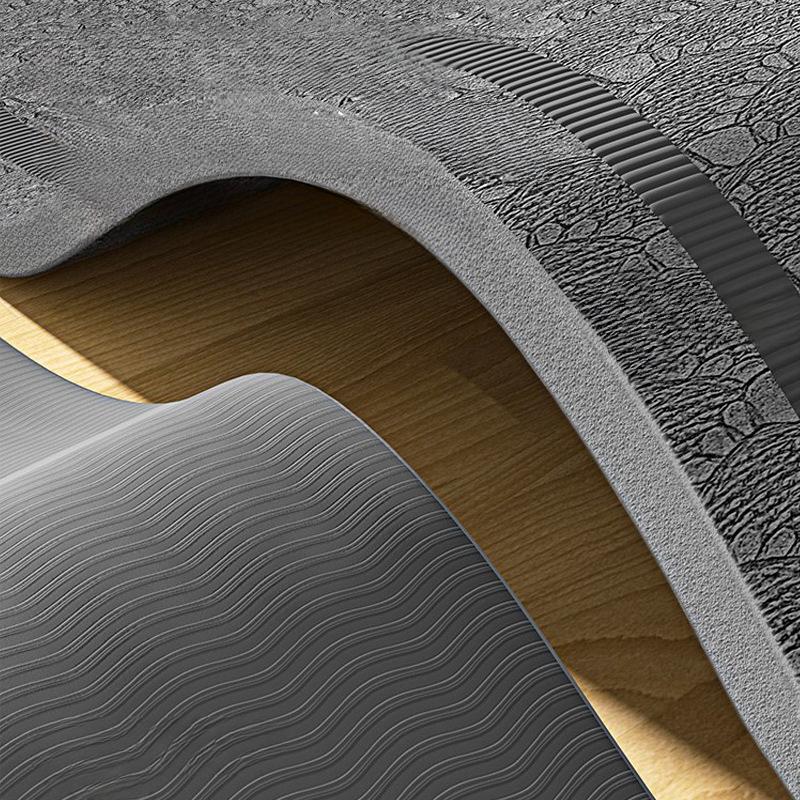 Verdicktes und verbreitertes Springseil-Pad, Indoor-Sport, stoßfeste und geräuschlose Haushalts-Fußmatten, Sport-Tanz, rutschfeste, wasserdichte Yoga-Matte