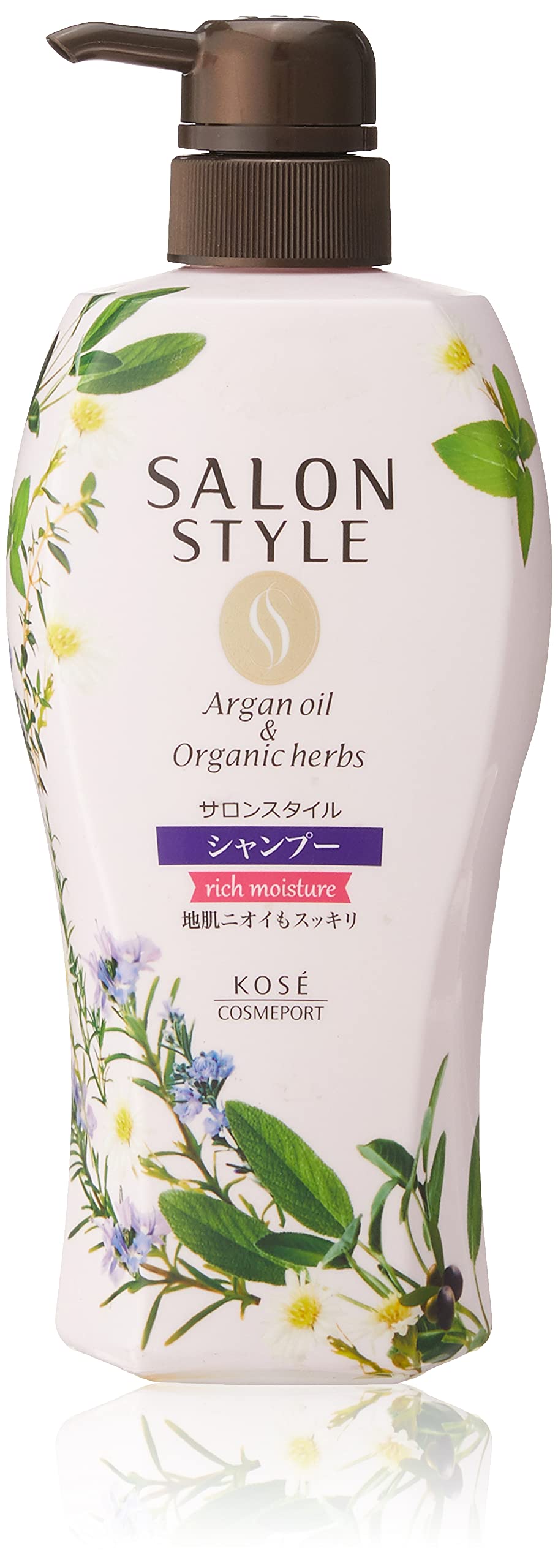 

KOSE SALON STYLE Silicone-free Shampoo (Rich Moisture) 500ml