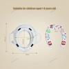 Portable Baby Toilet Seat Soft Cartoon Potty Chair Non-Slip Training Seat Cover for Toddler Boys Girls Travel Home Bathroom Use