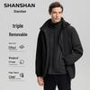 Men's 3-in-1 Fleece Lined Outdoor Jacket