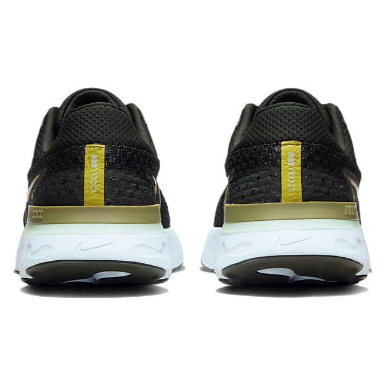 Nike React Infinity Run Flyknit 3 Night Forest Enamel Green Men Sneakers Black Glacier-Blue Pilgrim DH5392-300