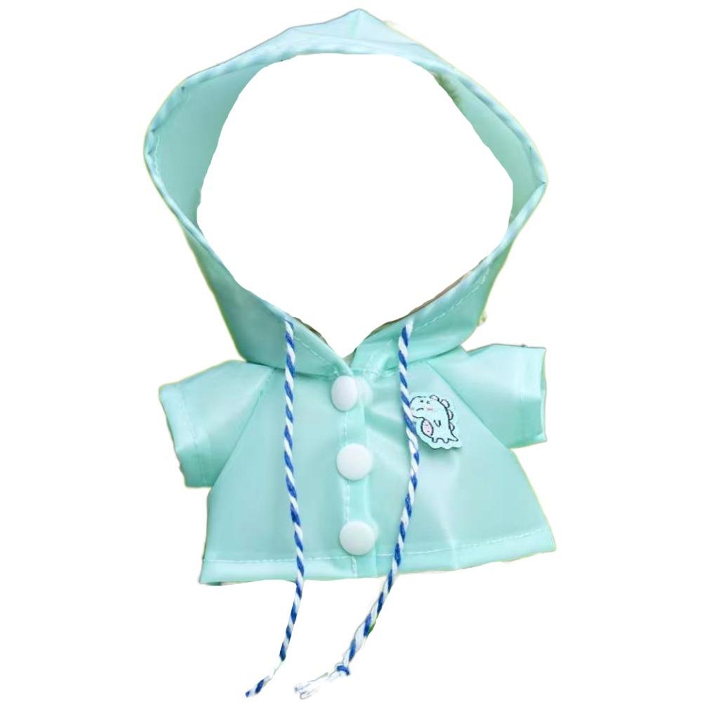 

Плащ с капюшоном, плюшевая кукла Лабубу, одежда для животных, пончо, мини-одежда для хлопковой куклы, игрушки для детей, девочек