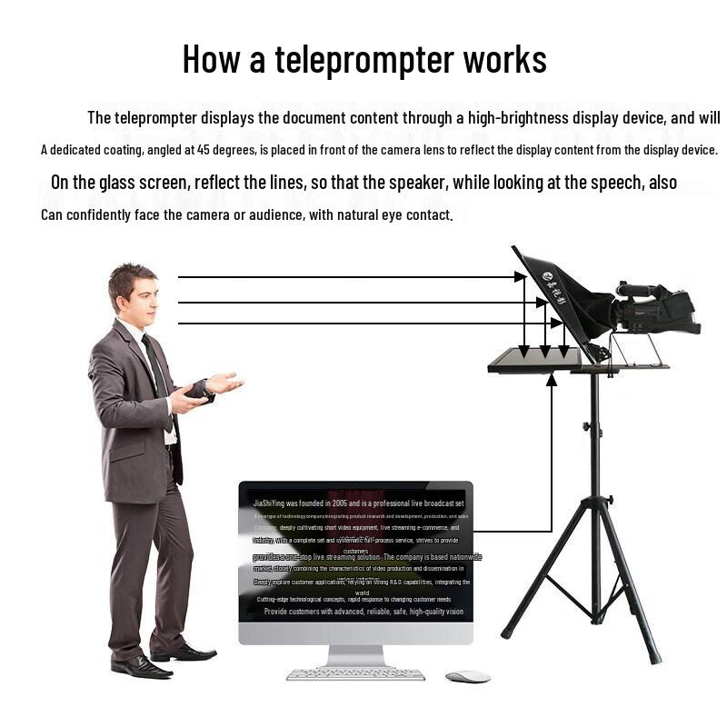 JiaShiYing Professional Teleprompter