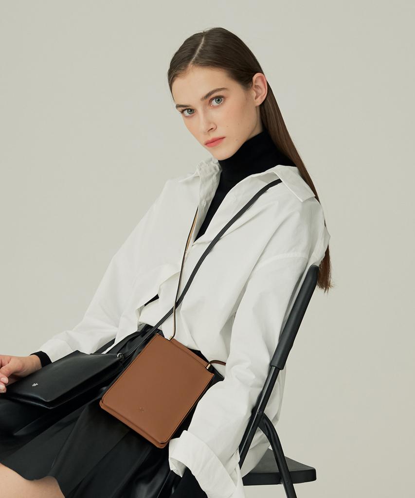 Kenneth Young Del Mar Micro Bag - Tan Brown