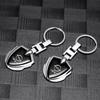 Sdbr2 1/2pcs Car Styling 3D Metal Key Rings Car Logo Fashion Keychain For Opel Astra H G J Insignia Mokka Zafira Corsa Car Valve Cap