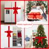 Nastro Rosso a Fiocco per Ante di Armadi di Natale Ghirlanda di Natale Fiocco per Albero di Natale Decorazioni per Confezioni Festive Per Christ