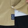 ROMON Men's Long-Sleeve Lapel Casual Shirt