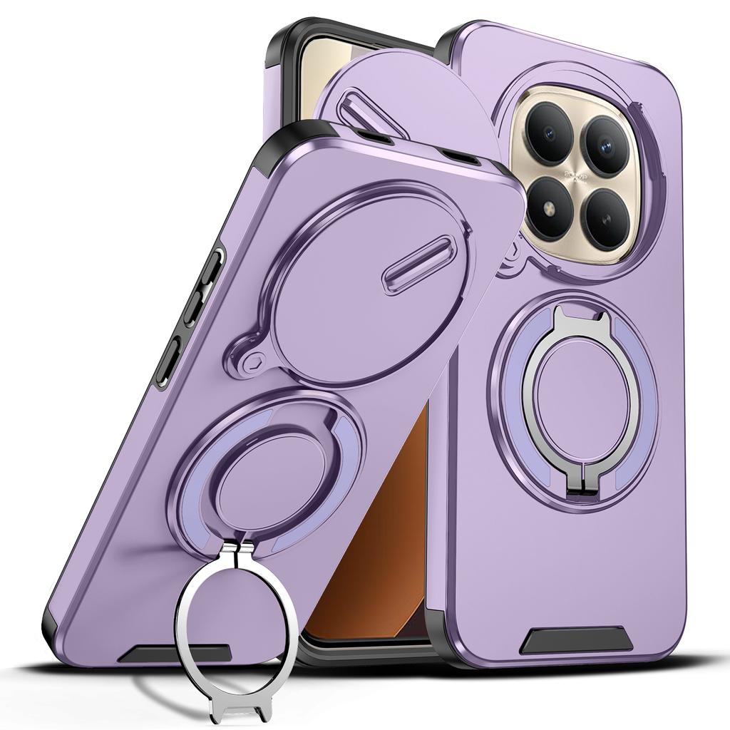 Suitable For Redmi Note 15 14 13 Pro Plus 14s 360 Degree Rotating Magnetic Bracket With Camera Protection Phone Case