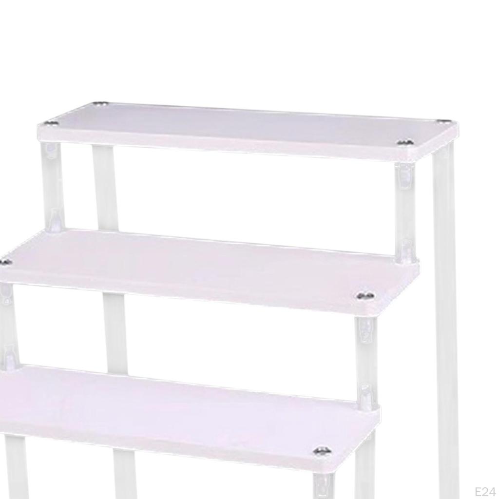Natural Wood Showcase Shelf for Beauty Essentials and Sweets